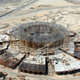 Illustration for article titled Time-Lapse Gallery Of Abu Dhabi's Nearly-Completed Ferrari World Theme Park
